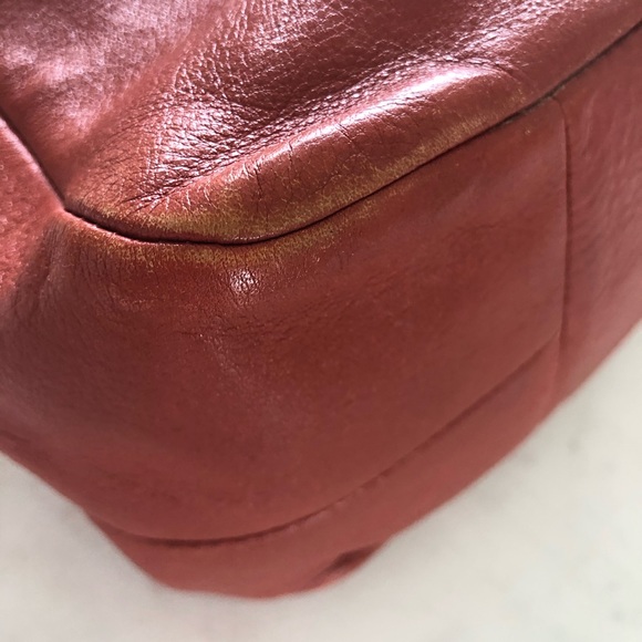 Coach Madison Maggie Terracotta Shoulder Bag - Picture 13 of 13